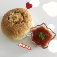 ساندویچ مرغ و قارچ