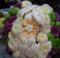 تزئین کدو تنبل...