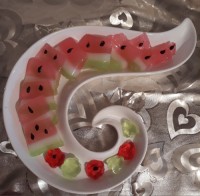 ژله_هندوانه برش_خورده تولدجگرطلا خاله