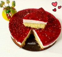 چیز کیک انار یلدا96