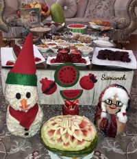 میز یلدایی من از نگاه دیگه