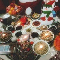 کیک_انار کاسترد_ژله یلدا_خوانی