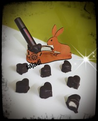 شکلات با مغز پشمک