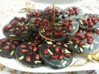 بیسکوییت شکلاتی اناری