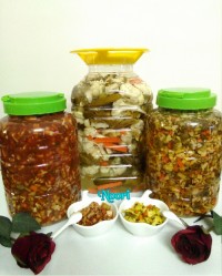 ترشی گل کلم مخلوط