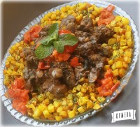 خوراک جوجه با جگر