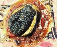 بادمجون دلمه شکم پر