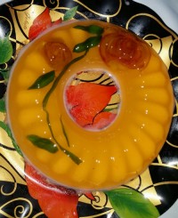 ژله ویترینی گل رز