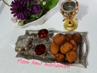 شیرینی سیب دارچینی با دو نوع رویه