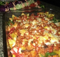 پاستا مرغ توفری