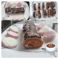 اینم رولت خوشمزه وژله پف پفی