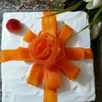 اینم کیک مرغ فاطمه پز