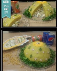 سالاد ماکارونی ساده سالاد سوپرایز