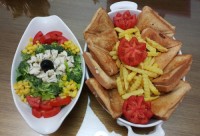 اسنک و سالاد بروکلی