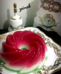 ژله هندوانه ژله 3 رنگ