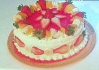 کیک اسفنجی شیری