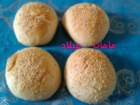 نان ساندویجی کنجدی