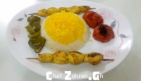 جوجه کباب در فر