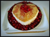 چیز کیک انار بدون نیاز به فر