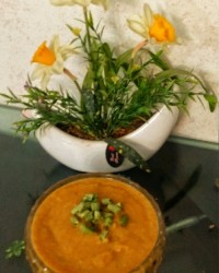 سوپ هویج با طعم زنجبیل