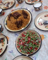 دمپخت گوشت گردن