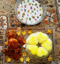 مرغ ربی ماست خیار
