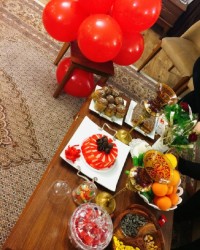 ولنتاین پارسال داداشی و زن داداشی