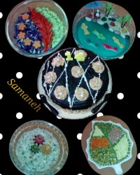 نمای نزدیک کارهای تولد پسرم