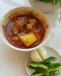 نهار امروز من ابگوشت جان خوشمزه و لذیذ