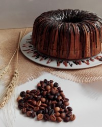 کیک قهوه کاکائویی