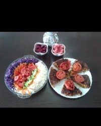 اینم نهار امروزم کوکوی مرغ