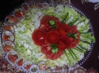 سالاد امشب من