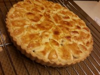 پای سیب در قالب تارت .