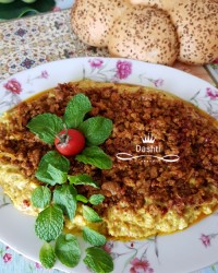 علی نازیک ناهار امروزمون.یک غذای ترکیه ای