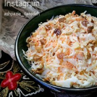 سالاد کلم شیرین