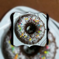 کیک کاکائویی مغزدار