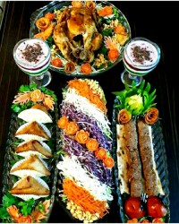 پاپیون خواهش میکنم عکس غذام و اپلود کن و بفرست اخه خیلی زحمت کشیدم .اخه رحم داشته باشین ?جاتون خالی