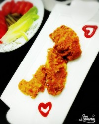 مرغ سوخاری پولکی