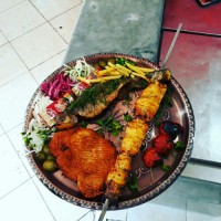 قزل الا کبابی و سرخی +شینسل مرغ
