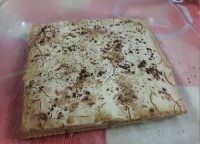 کیک یخچالی نسکافه ای