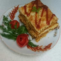 لازانیا شام امشبم هوسونه پسرام