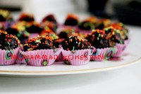 شیرینی بیسکوییتی مغزدار