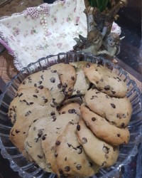 شیرینی شکلات تکه ای