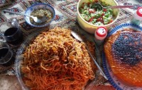 ماکارنی با گوشت و قارچ