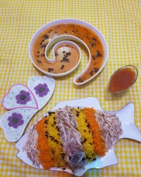 اینم ازشام امشب منو همسری ودخترام