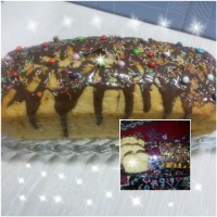 کیک با طعم موز