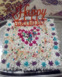 کیک تولد یهویی