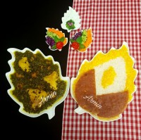 خورش آلو اسفناج
