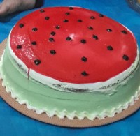 کیک هندوانه یلدا