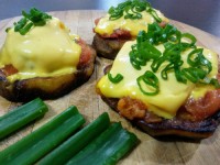 تورته سبزیجات دودی